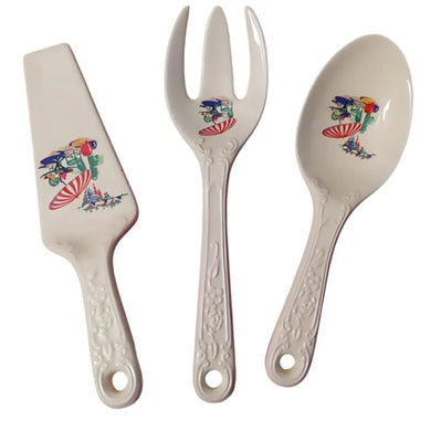 China Specialties Sunporch 3 - Piece Utensil Set Fiestaware