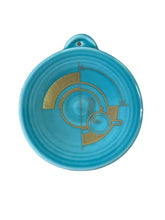 Load image into Gallery viewer, Fiesta 2009 Turquoise Hlcca Membership Ornament
