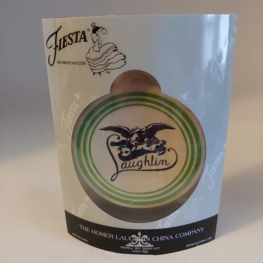 Fiesta 2015 Hlcca Exclusive Retro Green Stripe Ornament Fiestaware 1St Quality