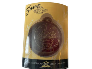 Fiesta 2018 Hlcca Claret Cupcake Ornament Fiesta