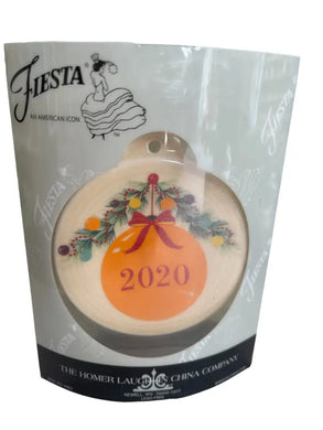 Fiesta 2020 Butterscotch Christmas Tree Ornament Fiesta