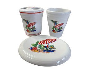 Fiesta 3Pc Bathroom Set Sunporch China Specialties Fiesta