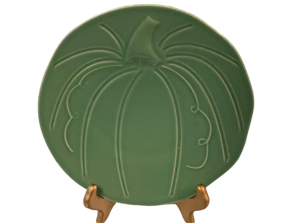 Fiesta 8.5’’ Meadow Green Pumpkin Plate Fiesta