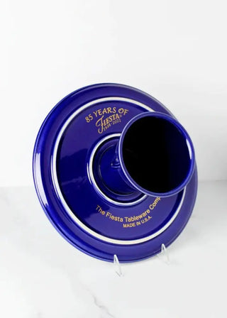 Fiesta 85Th Anniversary Pedestal Cake Plate Twilight Limited Fiesta