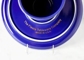 Fiesta 85Th Anniversary Pedestal Cake Plate Twilight Limited Fiesta