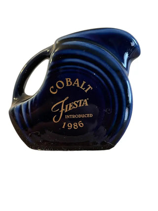 Fiesta Betty Crocker 1986 Cobalt Mini Pitcher Fiesta