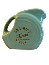 Load image into Gallery viewer, Fiesta Betty Crocker 1991 Seamist Mini Pitcher Fiesta
