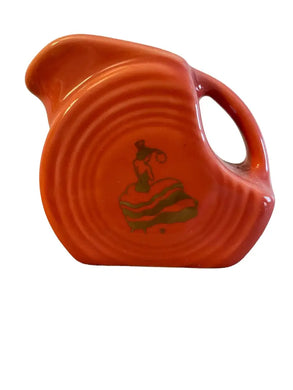 Fiesta Betty Crocker 1995 Persimmon Mini Pitcher Fiesta