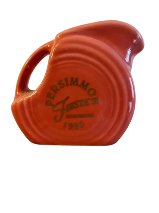 Fiesta Betty Crocker 1995 Persimmon Mini Pitcher Fiesta