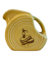 Load image into Gallery viewer, Fiesta Betty Crocker 2001 Sunflower Mini Pitcher Fiesta
