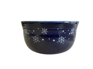 Fiesta Betty Crocker Cobalt Snowflake Gusto Bowl Fiesta