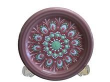 Load image into Gallery viewer, Fiesta By Patricia Degraw ’ Mandala Peony Coaster Hand Painted Fiesta
