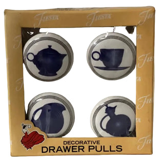 Fiesta Cabinet Drawer Pulls Cobalt Nib Go Along
