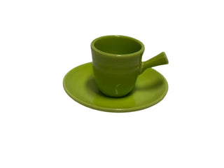 Fiesta Chartreuse Stick Handled Demi Childs Retired Fiesta