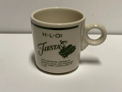 Fiesta Commemorative 50Th Anniversary Mug Limited Edition Forrest Green Fiesta