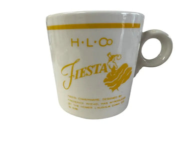 Fiesta Commemorative 50Th Anniversary Mug Limited Edition Yellow Fiesta