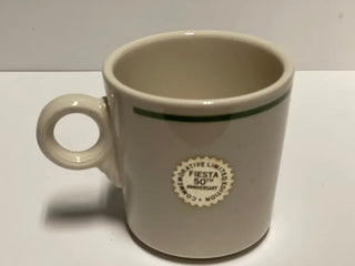 Fiesta Commemorative 50Th Anniversary Mug Medium Green Fiesta