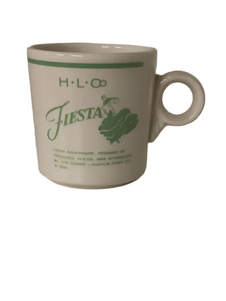 Fiesta Commemorative 50Th Anniversary Mug Seamist Limited Edition Fiesta