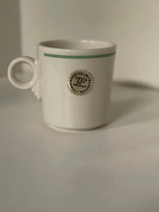 Fiesta Commemorative 50Th Anniversary Mug Seamist Limited Edition Fiesta