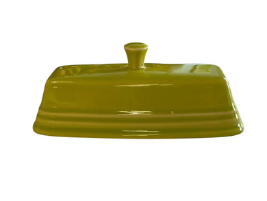 Fiesta Covered Butter Dish Lemongrass Part Replacement Lid Only Fiesta