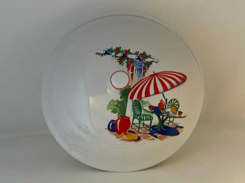 Fiesta Covered Casserole Sunporch China Specialties