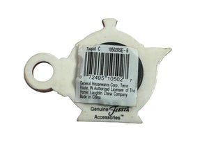 Fiesta Genuine Go Along Refrigerator Magnet Rose Tea Pot Fiesta