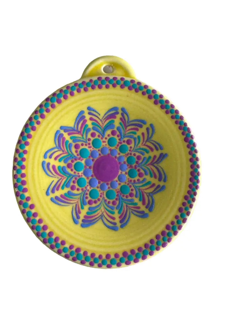 Fiesta Hand Painted Ornament By Patricia Degraw Fiesta