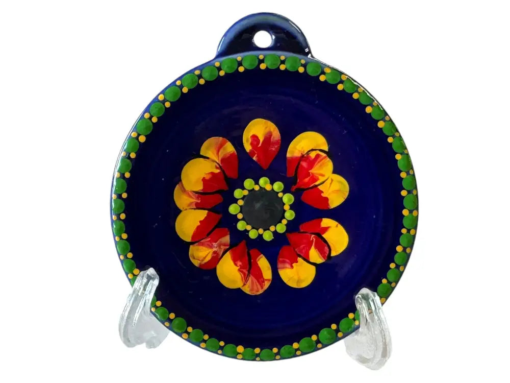 Fiesta Hand Painted Ornament By Patricia Degraw Fiesta