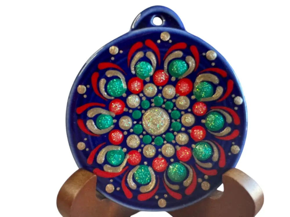 Fiesta Hand Painted Ornament By Patricia Degraw Fiesta