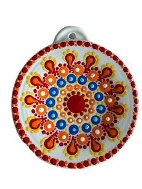 Fiesta Hand Painted Ornament By Patricia Degraw Fiesta