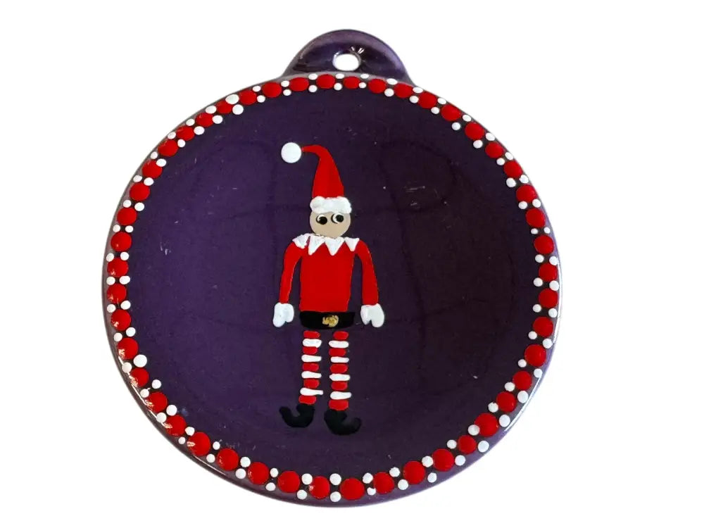 Fiesta Hand Painted Ornament By Patricia Degraw Grinch Elf Fiesta