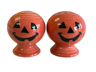 Fiesta Happy Pumpkin Persimmon Salt & Pepper Fiesta