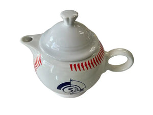 Fiesta Hlcca 2003 Baseball Teapot Vhtf Fiesta