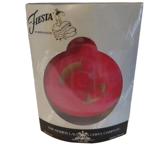 Fiesta Hlcca 2014 Member Exclusive Ornament Scarlet Red Nib Fiestaware