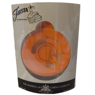 Fiesta Hlcca 2017 Member Exclusive Ornament Tangerine Orange Nib Fiestaware
