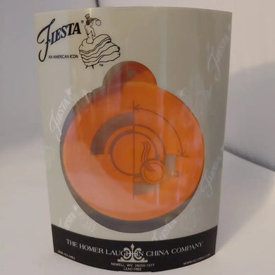 Fiesta Hlcca 2017 Member Exclusive Ornament Tangerine Orange Nib Fiestaware