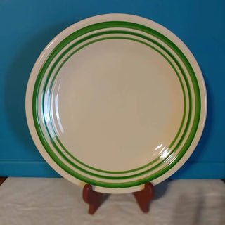 Fiesta Hlcca Conference 2014 Green Stripes Dinner Plate. Fiestaware