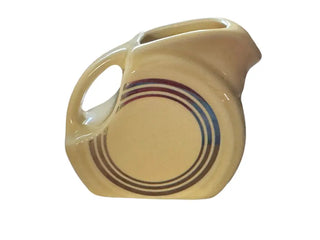 Fiesta Hlcca Exclusive Platinum Stripes Mini Disk Fiestaware