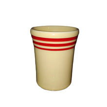 Load image into Gallery viewer, Fiesta Hlcca Exclusive Retro Red Stripes Juice Tumbler 6 Oz Fiesta
