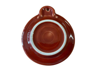 Fiesta Hlcca Paprika Embossed Teapot Fiesta