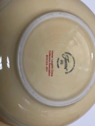 Fiesta Hlcca Red Stripe Nappy Bowl 2011 Conference Fiesta