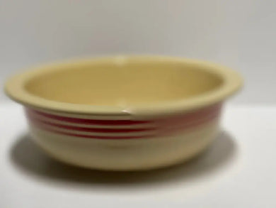 Fiesta Hlcca Red Stripe Nappy Bowl 2011 Conference Fiesta
