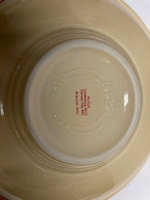 Load image into Gallery viewer, Fiesta Hlcca Red Stripe Pedestal Bowl Fiesta
