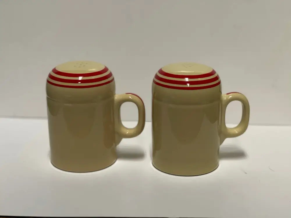 Fiesta Hlcca Red Stripe Range Shakers New Fiesta