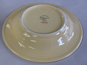 Fiesta Hlcca Red Stripe Rim Soup Pasta Bowl Fiesta