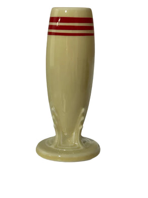 Fiesta Hlcca Retro Red Stripe Bud Vase P86 Fiesta