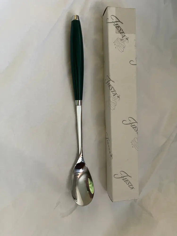 Fiesta Iced Teaspoon Evergreen Nib Fiesta