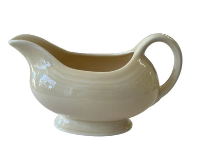 Fiesta Ivory Gravy Sauce Boat Fiesta