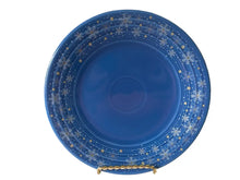 Load image into Gallery viewer, Fiesta Lapis Snowflake Dinner Plates Macys Exclusive Nwt Fiesta
