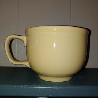 Fiesta Large Jumbo Soup Chili Mug 4.5’’ Pale Yellow Fiestaware